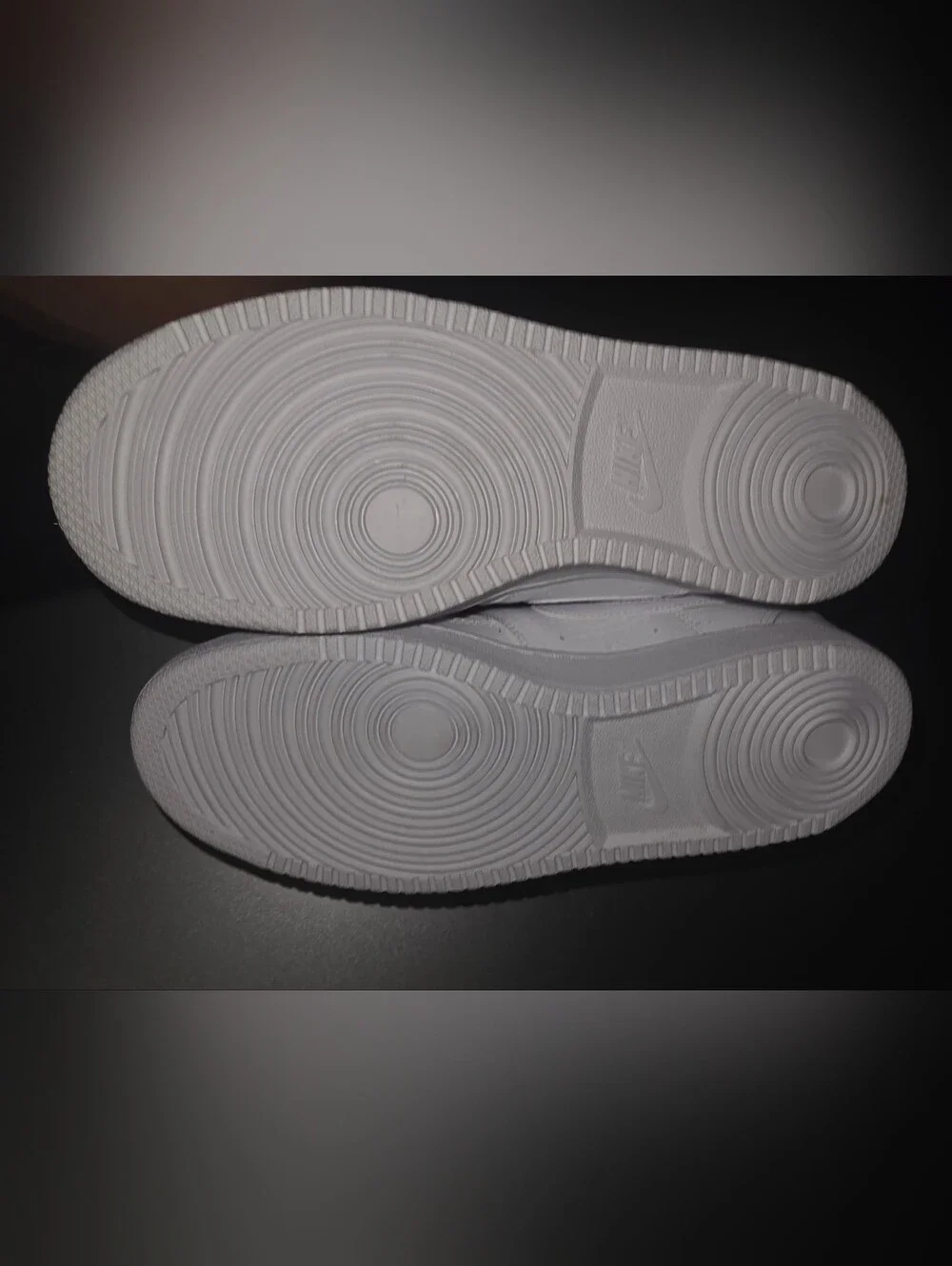 Brand New Mens Nike Court Vision Size 8 White High Top Sneakers No Box